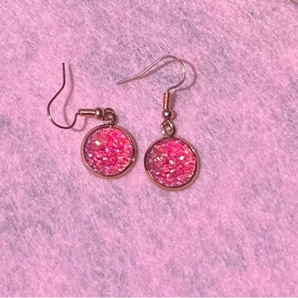 Handmade Druzy Dangles